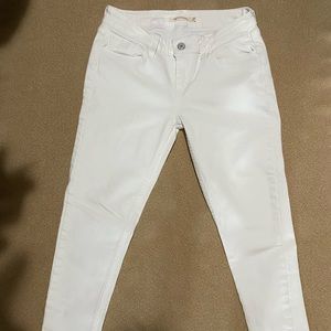 Levi’s 535 white skinny jeans Size 27
